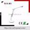 top design Chinese dimming wake up function USB port for charging 3 steps brghtness touch table lamp with clock