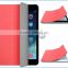 Wholesale Super Fiber Skin Smart Case for iPad, Triple Fold Stand Tablet Smart Cover Case for Apple iPad mini 2,3,4