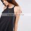 Daijun OEM high quality in plain custom summer women pink seamless wholesale polyester tank top