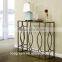 Metal Unique Entry-way Hallway Accent Table