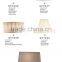 wholesale direct price beige linen drum lamp shade table lamp shade high quality