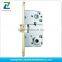round square brass forend latch deadbolt backset european combination door knob cylinder lock