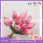 2015 latest artificial tulip bouquet Decorative Artificial flower shop