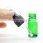 5ml green glass e-liquid bottle