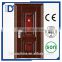 Exterior security single steel door of high quality BD-1233