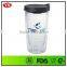 16oz double wall plastic wholesale souvenir cups