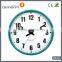 Decorative Big Size Metal Wall Clocks With Weather Station