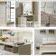 White Wooden Latest Bedroom Furniture Designs