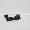 Ejector header small latch 2.0mm straight black 10~50pin