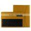 Mini & light weight 76-keys Bluetooth keyboard cute tablet cover