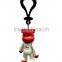 Small Size Groomy Bear Vinyl Toys, Customized Plastic KeyChain Toys