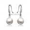 Korea Style 925 Sterling Silver Imitation Pearl Earrings !