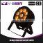 12W9 RGBWA led par stage lighting