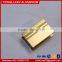 Anodized golden aluminum profile for sliding window
