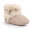 Cheap soft sole baby winter boot wholesale 2016