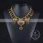 high quality vintage rhinestone chunky statement necklace tin alloy fashion women pendant necklace 6390100