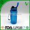 PCTG food grade clear round empty plastic water bottle 600ml