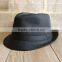 fashion male women cap fedoras spring and summer casual hat Stage performance black and white canvas jazz hat