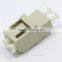 Unbalanced LC DX fiber optic adapter