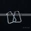 Fashion high quality cheap 18k gold fashion earring designs new model earrings