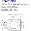 Family used pp plastic material full edge cera toilet seat price