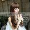Factory price china wig supplier synthetic wigs natural looking curly girls hair wig