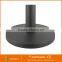 Double lines retractable belt queue pole