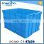 Heavy duty plastic box used for turnover, custom plastic turover box