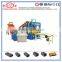 high productivity QT4-15D Hongfa fly ash hollow concrete brick making machine,color block making machine,hollow block machinery