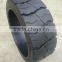 forklift press on tires used for mini electric forklift