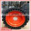 Superior quality china solid tire press mac factory price 10x16.533x10-16 tractor tire skid steer solid tires with long warranty