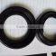Agriculture tractor engine oil seal for crankshaft with groove