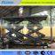 Hydraulic Stationary Scissor Car Lift Table (Designed according to clients' requirements)