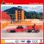 2 axle 3 axle 40ft or 20ft new trailer Skeletal container lowbed truck trailer flatbed semi trailer with container lock