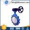 Ductile iron single wafer type manual butterfly valve