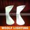 Sharp Flashing Brightsome Rechargeable LED Light Up Bar Stool Bar Chair