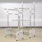 Garment Rack with Bottom Shelves and clothes rack