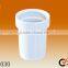 customized design wholesale white ceramic toilet brush holder