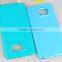 Bright solid color tpu phone case for samsung note5