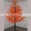 Holiday name waterproof artificial maple trees with led outdoor