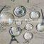Loose Cabochons!!! Round Flatback Transparent Clear Glass Cabochons Beads