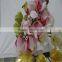 15 years China wholesale factory price plastic flowers for indoor decoration cheap plastic artificial orchid