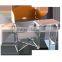 OUTDOOR STAINLESS STEEL/ALUMINUM BBQ SIDE TABLE FOR COOKING