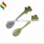 plastic company directly offer cute spoon in different shapes for feeding kids