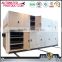 Large capacity closed high density steel mobile file storage cabinet for box mobile shelving