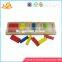 Wholesale educational wooden geometric blocks toy beautiful wooden geometric blocks toy W13E016