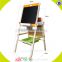 wholesale high quality wooden small blackboard fashion kids wooden small blackboard W12B058