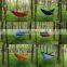 Outdoor double parachute hammock nylon in high quality traveling camping hammock nylon