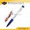 Promotion hotel plastic ball point pen / gel ink color pen