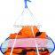 Mesh Folding Wire Hanging Large Laundry Hamper For Home Use